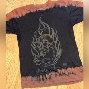 Seven7 Skull Y2K Vibe Tshirt
